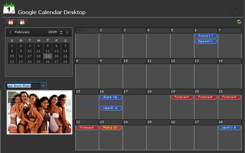 google calendar  desktop